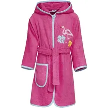 Playshoes Frottee-Bademantel Flamingo pink - 146/152