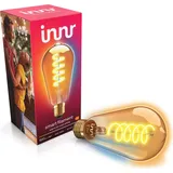 Innr Zigbee E27 LED, funktioniert mit Philips Hue*, smart Filament Edison Lampe warmweiß bis kaltweiß 640lm