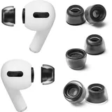 AZLA SednaEarfit Crystal S-Set für AirPods Pro 3 Paar Größen SSS/SS/S / Schwarz