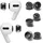 AZLA SednaEarfit Crystal S-Set für AirPods Pro 3 Paar Größen SSS/SS/S / Schwarz