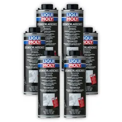 6x 1L LIQUI MOLY 6110 Steinschlagschutz Steinschlag Schutz schwarz
