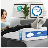 eloneo Bein-Lagerungskissen »Visko«, flach, 68x40x16cm, weiß