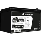 Green Cell Green Cell® AGM48 10Ah | Blei-Vlies-Akku, AGM 12V 10 Ah