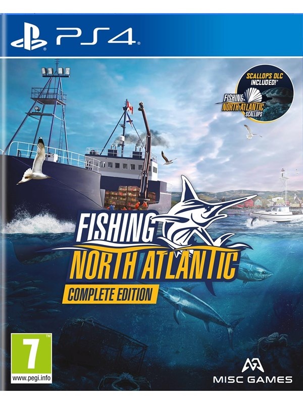 Fishing: North Atlantic Complete Edition - Sony PlayStation 4 - Simulator - PEGI 7