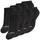Yenita® Sneakersocken 8-Paar Schwarz 27-30