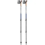 Leki Traveller Carbon Stöcke (Größe 90-130cm, blau)