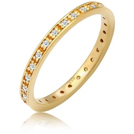 Elli DIAMONDS Verlobungsring Diamant (0.14 ct) 585 Gelbgold Ringe, Damen