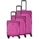 Travelite Adria 4W Trolley L / M / S Pink