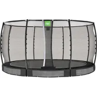 EXIT TOYS Allure Premium Bodentrampolin 427 cm Schwarz