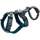 Hunter Geschirr Sicherheit Maldon petrol Hundegeschirr XS / 34 - 49 Centimeter