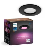 Philips - Dimmbare LED-RGBW-Badezimmerleuchte Hue SLIM LED/8,3W/230V IP44 - Schwarz
