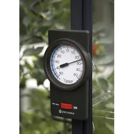 Juliana Min-Max Thermometer 32 cm Schwarz