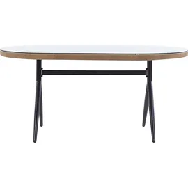 Beliani Gartenmöbel Set 6-Sitzer ALIANO II