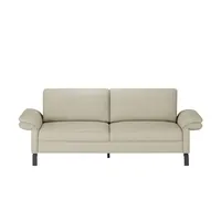 Max Schelling Einzelsofa aus Echtleder Maximum , creme , Maße (cm): B: 194 H: 86 T: 97.0
