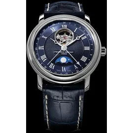 Frederique Constant Classics Heartbeat Moonphase Edelstahl 40,0 mm FC-335MCNW4P26