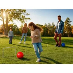 Outdoor‐Spiel Fußball-Krocket