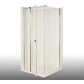 Dusbad Vital 2 Duschkabine mit Drehtür links 105 x 105 cm ESG-Glas