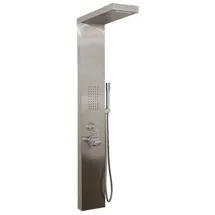 Home Deluxe Duschpaneel Cascata, Edelstahl