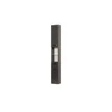 Uno Monti Hochschrank 25 x 195,5 x 20 cm Grau