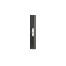 Uno Monti Hochschrank 25 x 195,5 x 20 cm Grau