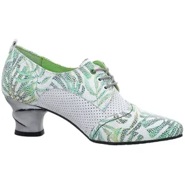 SIMEN Schnürpumps für Damen, grün, | Gr.: 37