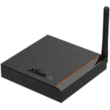 Xsarius Avant 3+ UHD 4K Android 11 TV Box, Gigabit LAN, Bluetooth 5.0, WiFi WLAN, 2in1 lernbare Bluetooth Fernbedienung, LIVETV App, H.265, HDR10+, 2GB, 16GB, SD-Karten-Slot + HM-SAT HDMI Kabel