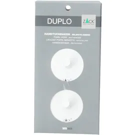 Zack DUPLO Handtuchhaken Weiß 40127