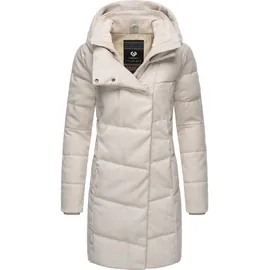 Ragwear Wintermantel "Pavla Coat", Damen, Gr. 6XL (52), beige (ecru), Obermaterial: 100% Polyester. Innenfutter: 100% Polyester. Wattierung: 100% Polyester, tailliert ca.