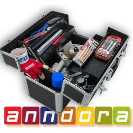 anndora Werkzeugkoffer 24 l schwarz