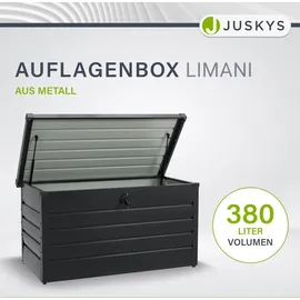 Juskys Metall Aufbewahrungsbox Limani - Anthrazit