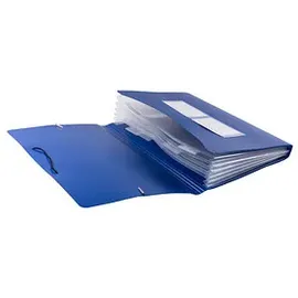 FolderSys Fächermappe DIN A4 blau 1 St.