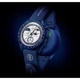 Swatch x Omega Mission to Earthphase Harvest Moon Armbanduhr