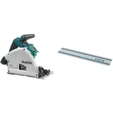 Makita DSP600ZJ Akku-Tauchsäge 56mm 2x18V (ohne Akku, ohne Ladegerät) im MAKPAC + Führungsschiene 1000mm