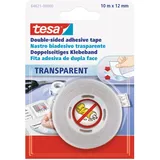 Tesa Doppelseitiges Klebeband Transparent 10 m x 12 mm