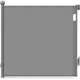 VOUNOT Treppenschutzgitter Ausziehbar 0-180 cm Grau