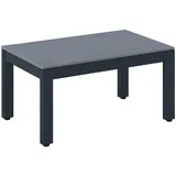 DIETER KNOLL Loungetisch, Anthrazit, Metall, Keramik, rechteckig, eckig, 44x33x71 cm, Loungemöbel, Loungetische