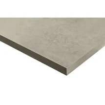 kochstation Arbeitsplatte KOCHSTATION ""KS-Scafa"", grau (beton hell), B:250cm H:4cm T:60cm, Holzwerkstoff, Tischplatten, in verschiedenen Breiten, Stärke 4 cm