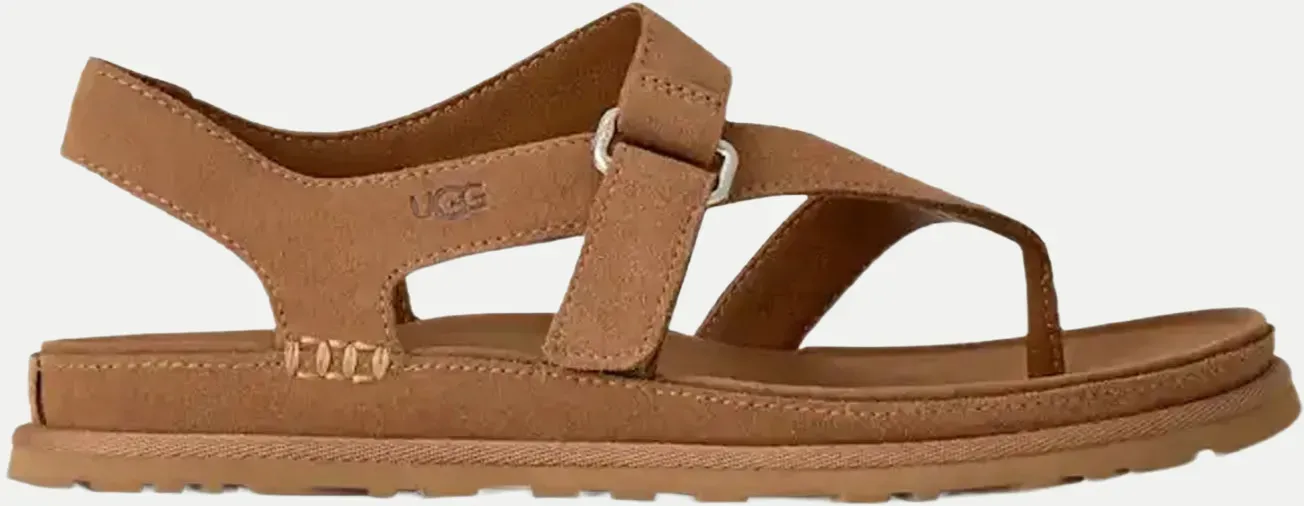 Sandale Goldengaze Toe Post Braun 41