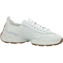 CLARKS Damen Craft Speed Chaussures À Lacets, Off White Lea, 37 EU