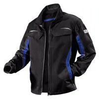 Kübler Pulsschlag Jacke 1324 schwarz/kornblumenblau Größe 52