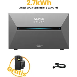 Anker SOLIX Solarbank 3 E2700 Pro, 6-8 Solarmodule