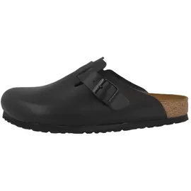 Birkenstock Boston Naturleder schmal schwarz 39
