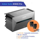 Anker SOLIX Solarbank 2 E1600 Pro + 2 gratis Anker SOLIX Smart Plug