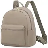 LOVEVOOK Rucksack Damen Klein, Wasserdicht Kleiner Rucksäcke Handtasche Elegant, Mini Damenrucksack City Rucksack Tagesrucksack Modern Rucksacktasche damen 2 in 1 für Schule Reise Arbeit