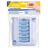 LifeMed Pillendose Lifemed 7 Tage Pillendose Tablettenbox - 7 Tage, 4 Fächer pro Tag (5 St)