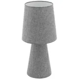 EGLO LED Leselampe "CARPARA" grau, rund, E27, IP20, ø220mm grau