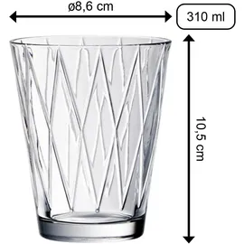 Villeroy & Boch Dressed Up Wasserglas 0,31 l 12-tlg.