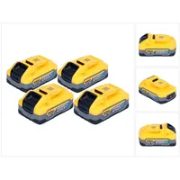 DeWalt Akku Set DCBP 518 H4 4x Powerstack Akku