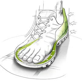 MEINDL Activo Sport Lady jeans/light grey