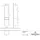 Villeroy & Boch Subway 3.0 Hochschrank 40 x 171 x 36,2 cm Pure White Holz